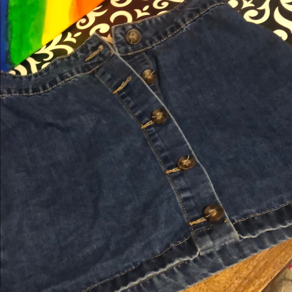 Denim skirt